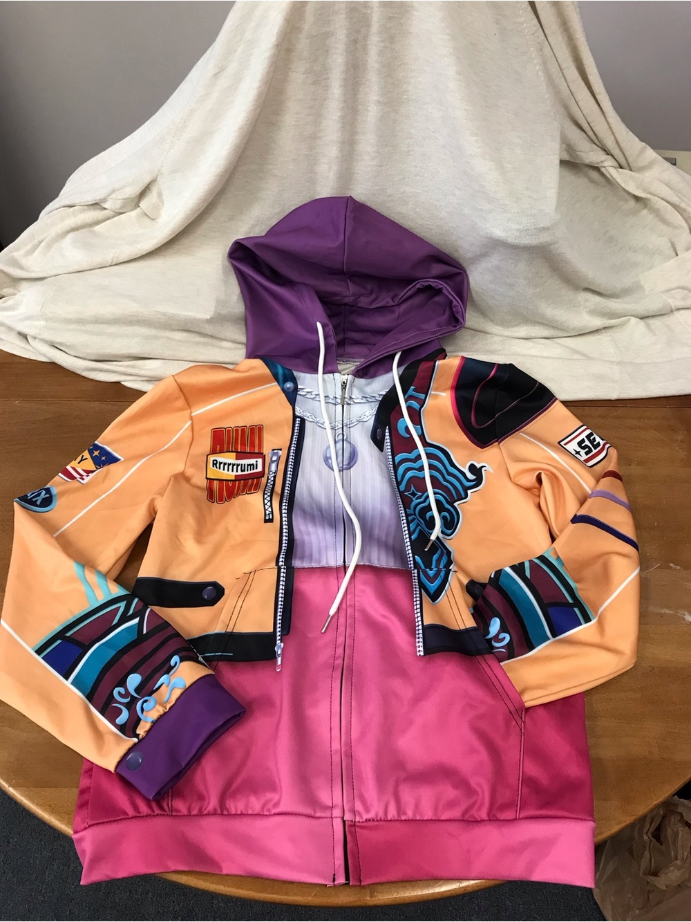 Rumi jacket from the Demon Hunters cosplay costume girls XL